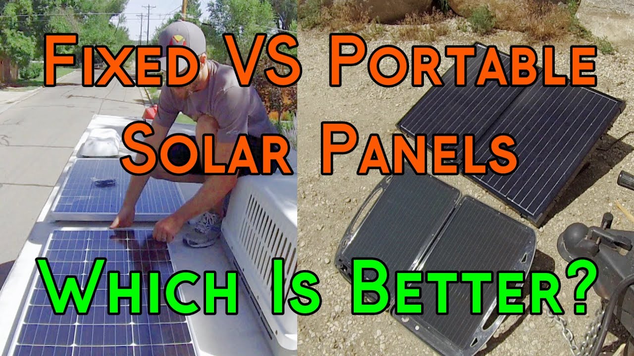 Portable vs Fixed Solar Kits for RVs – Which One’s Right for You?