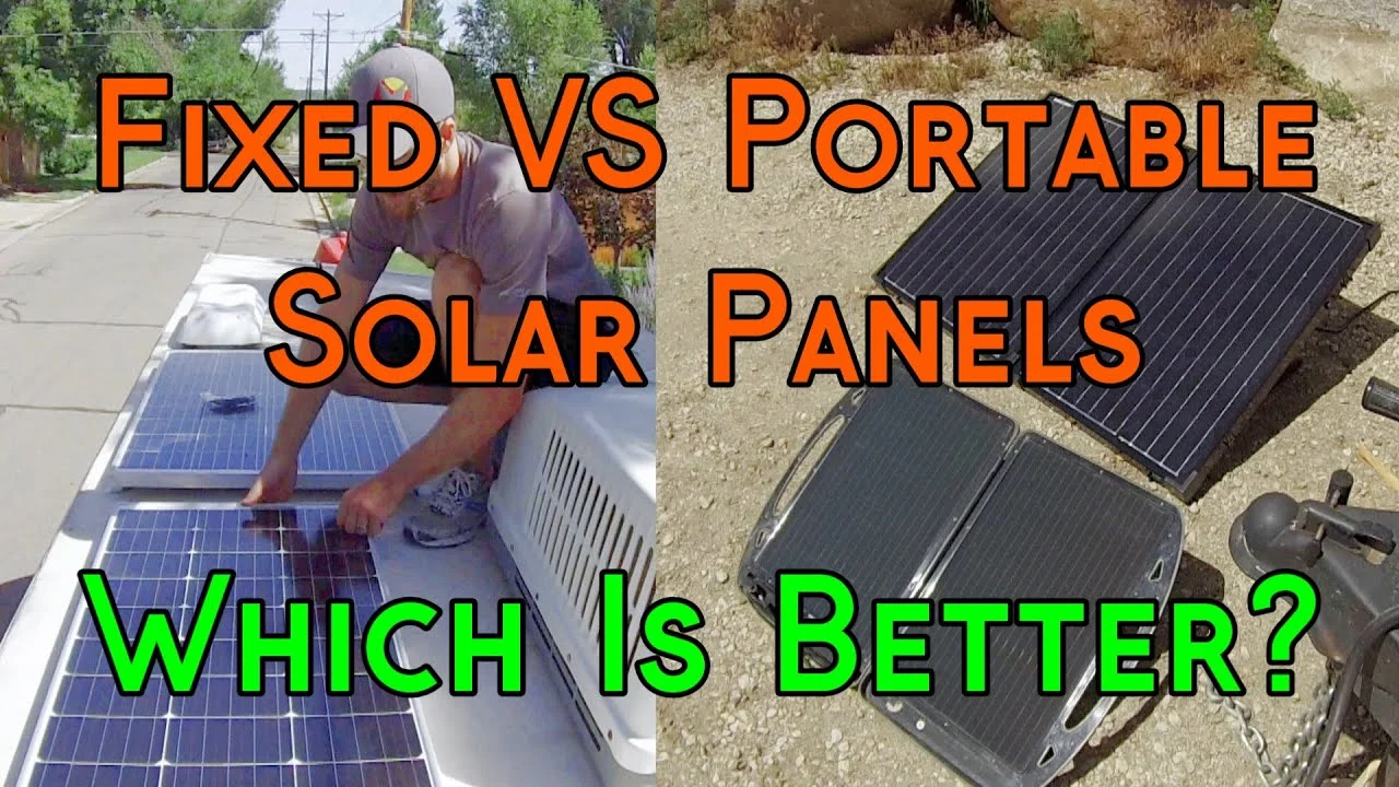 Portable vs Fixed Solar Kits for RVs – Which One’s Right for You?