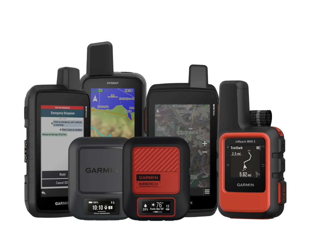 InReach Devices (e.g., Garmin)