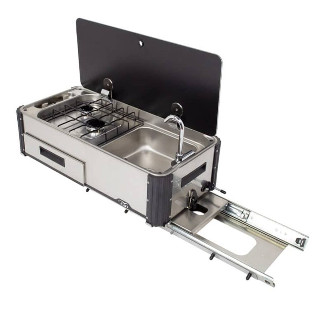Slide-Out Van Kitchen