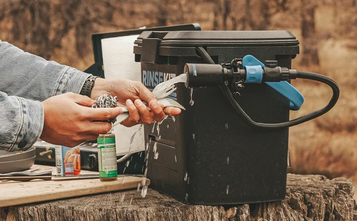 Portable overland Shower