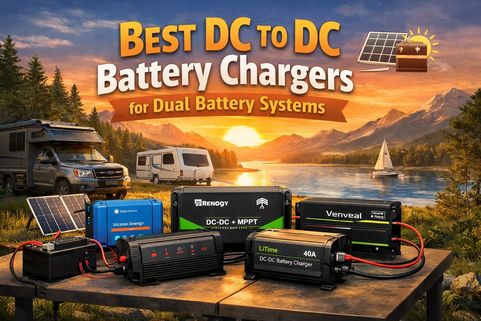 Best DC to DC Battery Chargers for Dual Battery Systems