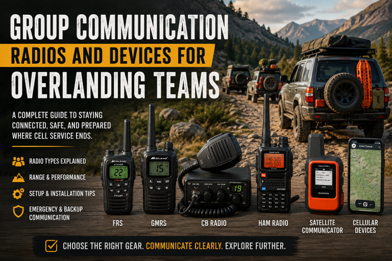 Group Communication: Radios and Devices for Overlanding Teams
