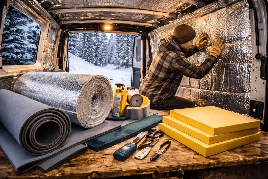 DIY Van Insulation