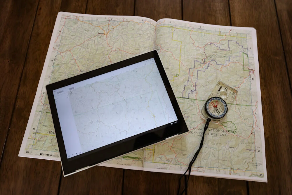 How to Use Physical Maps for Overlanding Route Planning