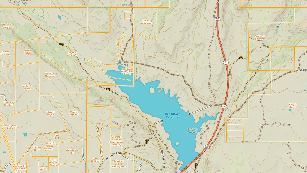overlanding physical maps