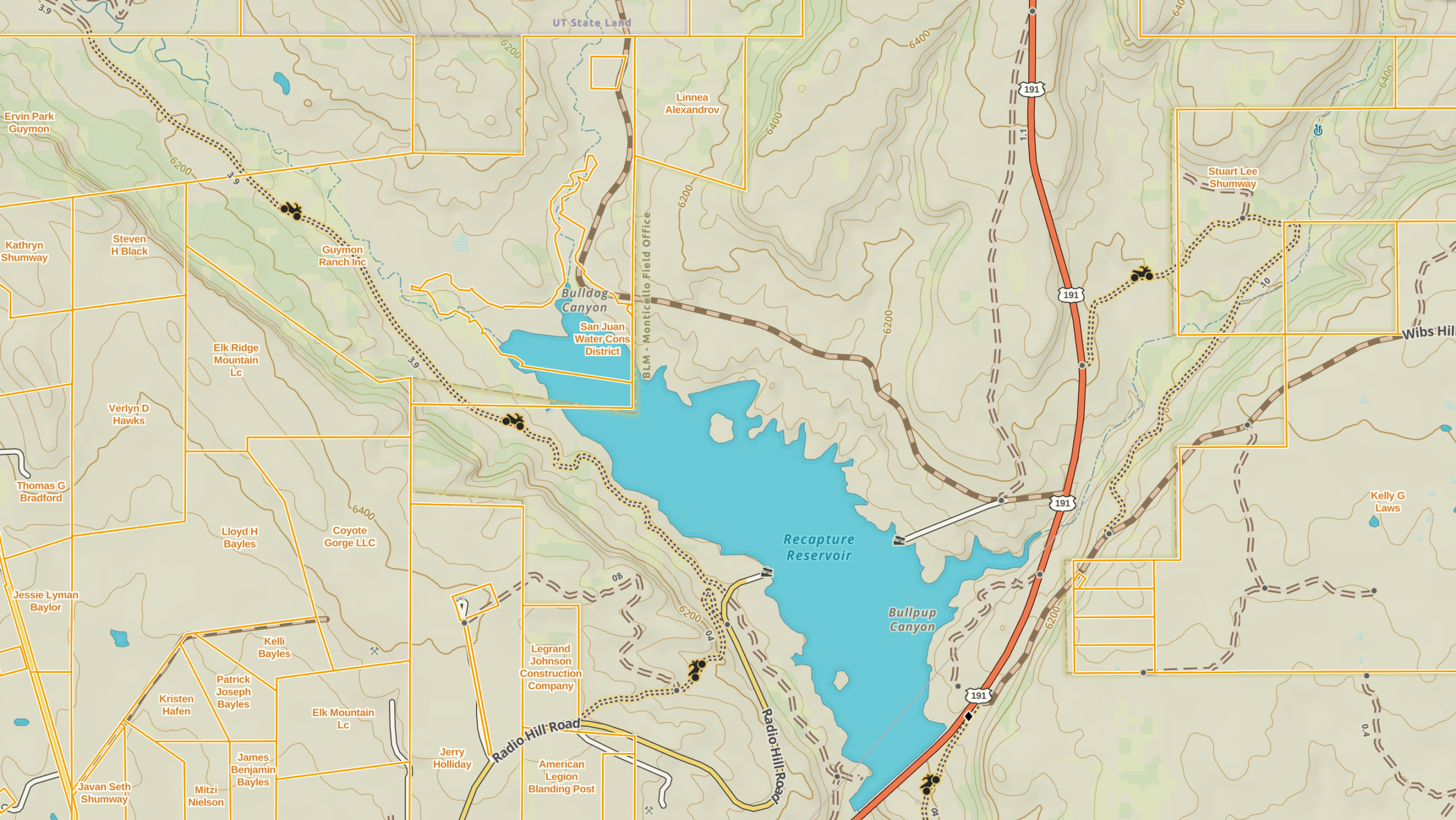 overlanding physical maps