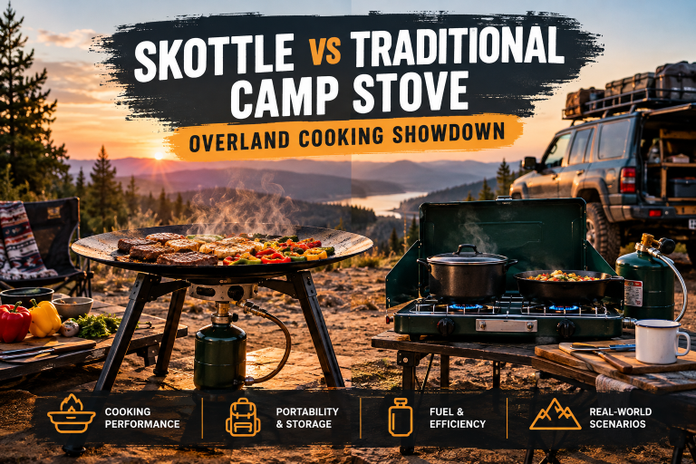 Skottle vs Traditional Camp Stove: Overland Cooking Showdown